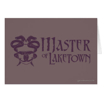Cartão Mestre De Laketown