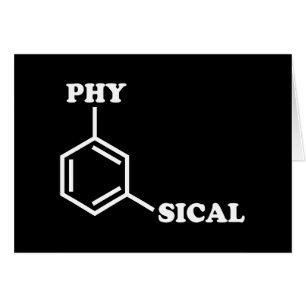 Cartão metafísico de saudação de humor