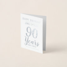 90 Anos. Aniversário de na moda 90