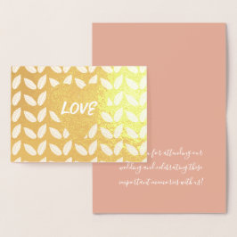 Cartão Metalizado Aniversário dos Namorados de Amor do Casamento Bot