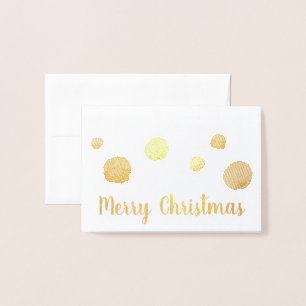 Cartão Metalizado Artesanatos do Yarn Balls Holiday