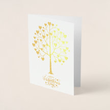 Árvore de Coração Folheado a Ouro, Você Será Meu N