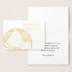 Cartão Metalizado Através das milhas no Natal