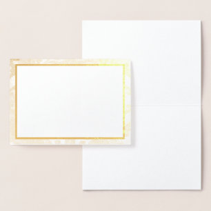 Cartão Metalizado azul