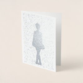 Cartão Metalizado Bailarina Irlandesa