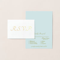 Casamento Formal com Folha de Ouro Azul Gélido RSV
