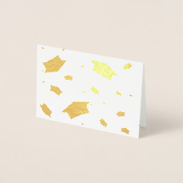 Cartão Metalizado Celebração de Graduação