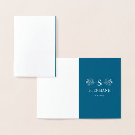 Cartão Metalizado Coussin Elégance Moderne