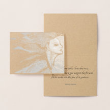 "Dê asas ao seu fogo divino"