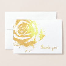 Elegante Vintage Rosa Floral Obrigado