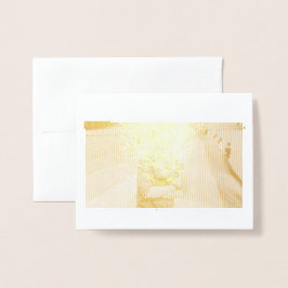 Cartão Metalizado Em memória de Gilbert Baker 1951 - 2017 Foil Card