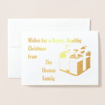 Feliz Natal Personalizado na moda saudável