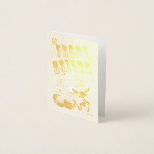 Cartão Metalizado Feliz Páscoa