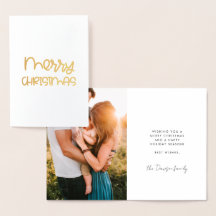 Foto da família Modern Merry Christmas