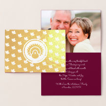 Foto personalizada | Folhas de outono, Ação de Gra