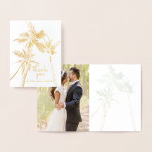 Foto Tropical Palm Trees Beach Modern Obrigado