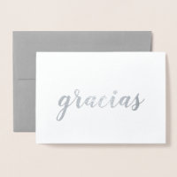 Gracias Espanhol Obrigado Escoteiro Silver