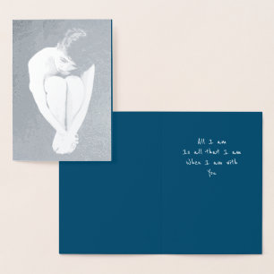 Cartão Metalizado HAMbyWG Tudo que eu sou