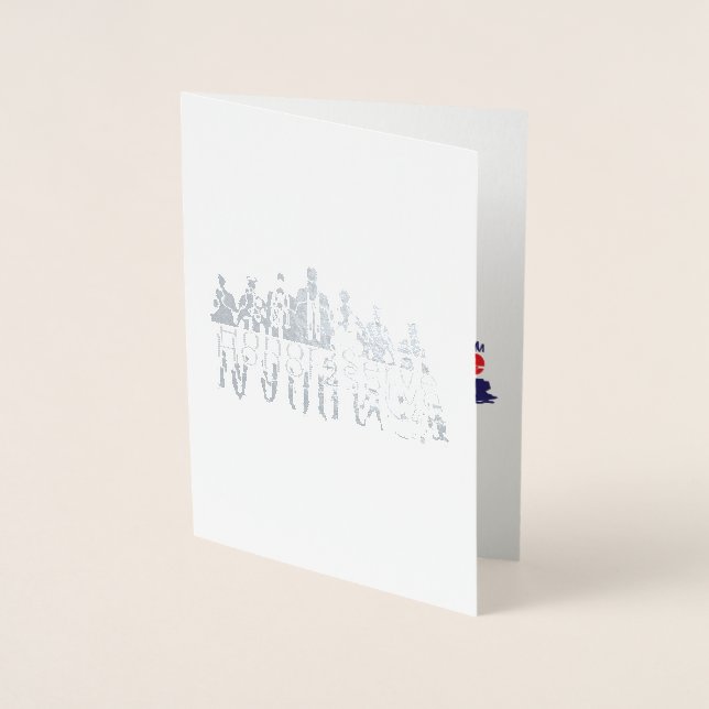 Cartão Metalizado HonrarParaServir (Frente)