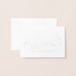 Cartão Metalizado Noiva Romântica para o Aluguer Presente para o Meu<br><div class="desc">Este belo Cartões de agradecimentos de Casamento de Folha,  com um coração desenhado pela mão,  é o cartão perfeito para enviar uma mensagem ao seu noivo no dia em que você casado. Você pode encontrar os convites e as cartas de casamento no meu compro</div>
