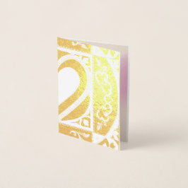 Cartão Metalizado Nós Seremos Pulmão Juntos