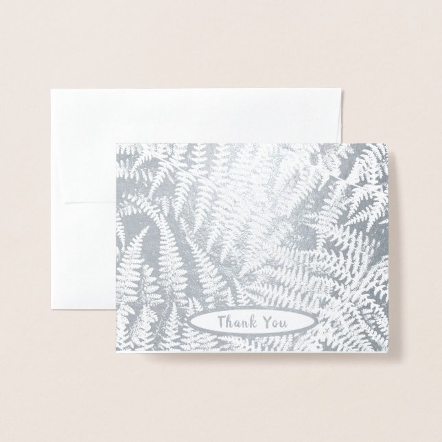 Cartão Metalizado Obrigado por todas as ocasiões: (Frente com envelope)