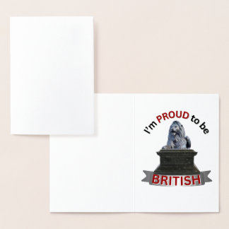 Cartão Metalizado Orgulho das nossas ilhas