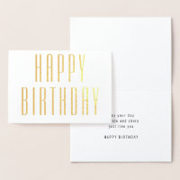Parabéns Minimalistas pela Tipografia Vintage Chic