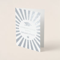 Parabéns no Sunburst de Graduação
