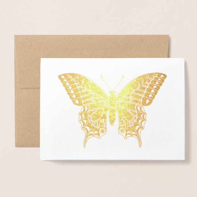 Cartão Metalizado Personalizar (Frente com envelope)