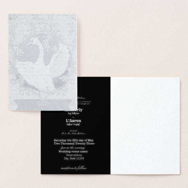 Cartão Metalizado Placa de alumínio pequena (4,25"x5,5") "My Sweet S (Exibição)