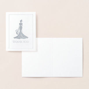 Cartão Metalizado Rainha Pageant