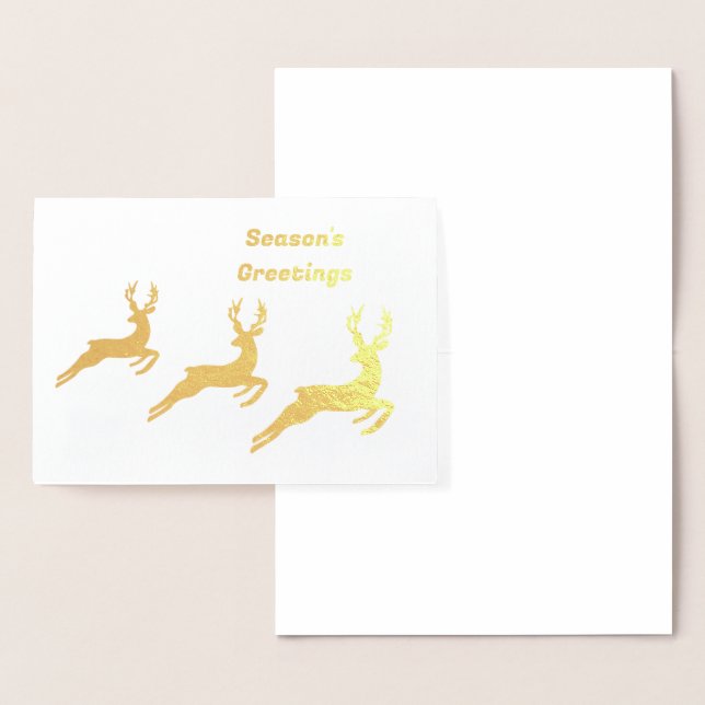 Cartão Metalizado Saltando Para Fora de 2020! (Exibição)