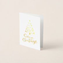Saudações do Elegante Árvore de Natal