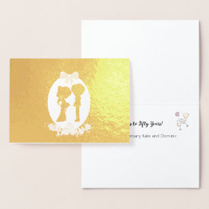 Cartão Metalizado Saúde aos 50 anos do Ouro 50