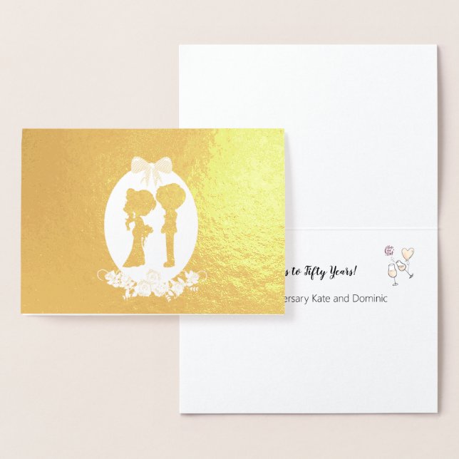 Cartão Metalizado Saúde aos 50 anos do Ouro 50 (Exibição)