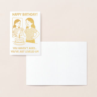 Cartão Metalizado Seu Espelho Disse A Verdade!