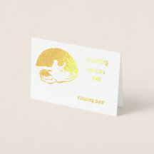 Um pai especial de saudação , sobre o dia de os pa