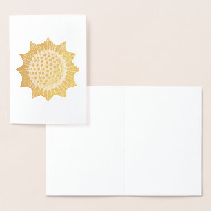 Cartão Metalizado Vintage Haeckel