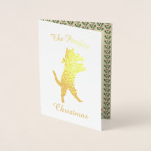 Vintage Wain Cats Festa de Natal