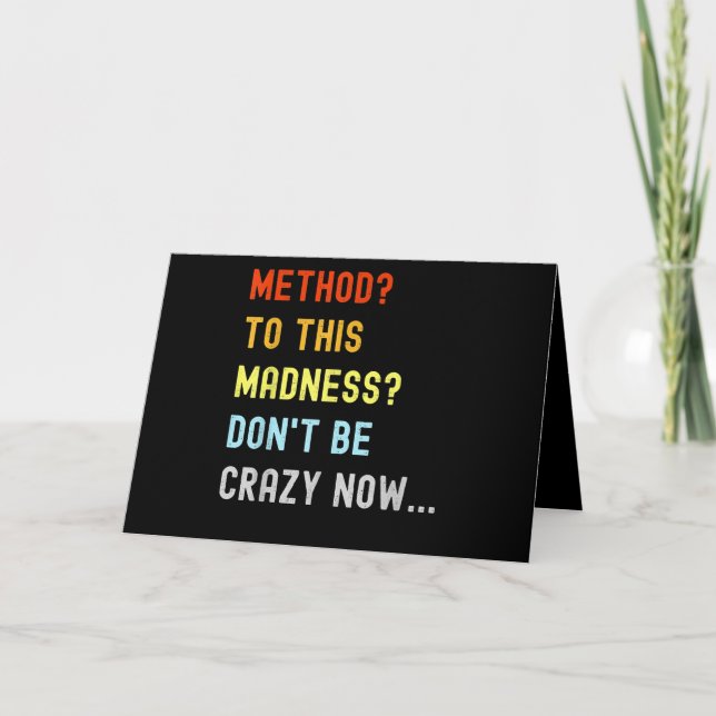 Cartão Método para Madness Engenheiro - Codificador Mecân (Frente)