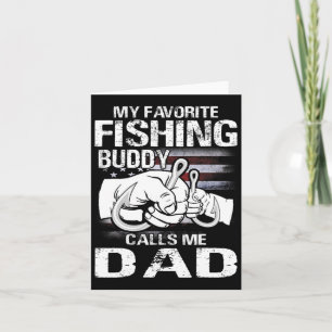 Cartão Meu Amigo De Pesca Favorito Me Chama De Pai