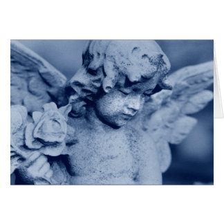 Cartão Meu Anjo Azul