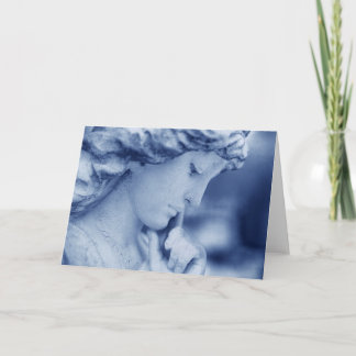 Cartão Meu anjo azul