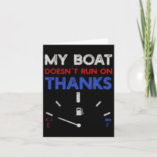 Cartão Meu barco não funciona em Obrigados Capitão Boater