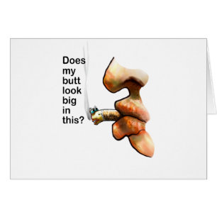 Cartão meu bumbum olha grande neste?