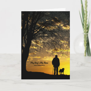 Cartão Meu Cachorro é o Poema do Meu Chefe