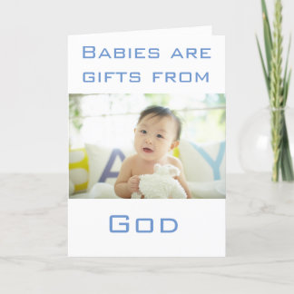 Cartão Meu chá de fraldas de Coleção de Cartas de Saudaçã