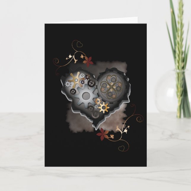 Cartão ~Meu Coração Mecânico~ (Frente)