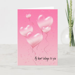 Cartão Meu Coração Pertence A Você
